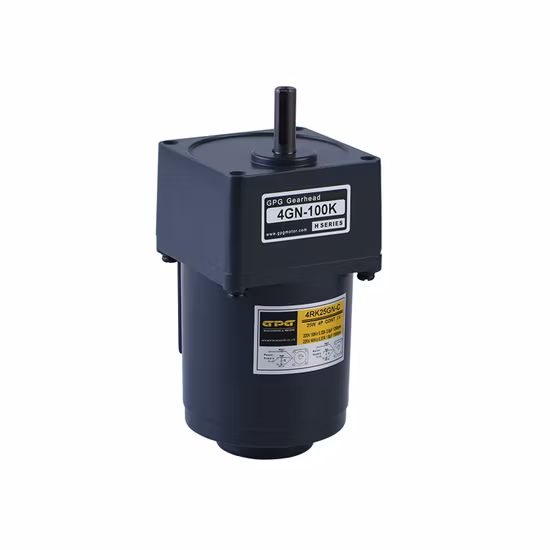 Микроиндукционный мотор-редуктор переменного тока с регулируемой скоростью