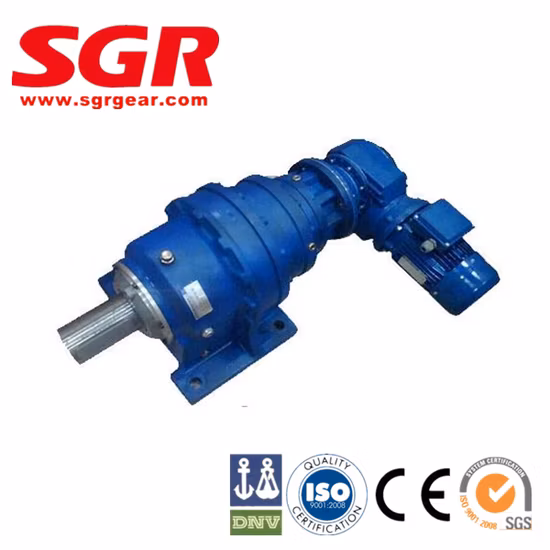 Фланцевый входной прямоугольный планетарный редуктор с большим выходным крутящим моментом и двигателем